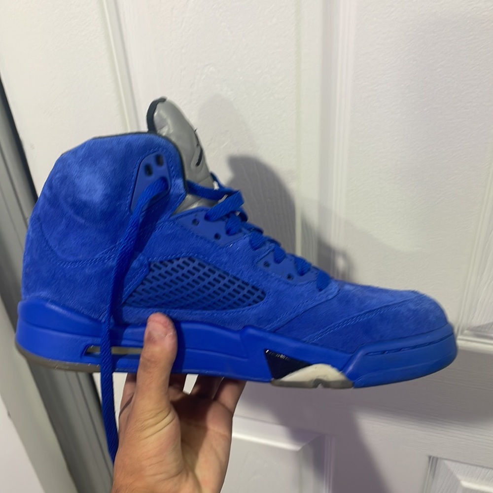 Air Jordan 5 ‘Blue Suede’ - Picture 3 of 4